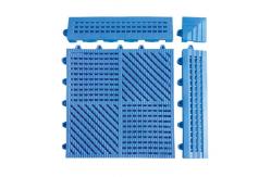 China Wet Area PVC Interlocking Tiles supplier