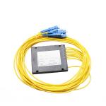 Low Insertion Loss Abs Box Fiber Optic PLC Splitter , Splitter Plc 1x8 for sale