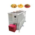 Gas Type Manual Chip 150kg/H Countertop Deep Fryer for sale