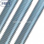 Zinc Plated High Quality RIFI Brand Threaded Rod Threaded Tooth for sale
