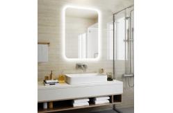 China Touch Sensor Frameless Lighted Bathroom Mirror High Reflection Wall Hanging supplier