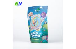 China Customized Compostable Kraft Paper Bags Stand Up Pouch For Packing Food supplier