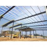 Prefab Metal Building Construction , Large Space Steel Hangar Building for sale