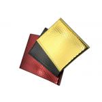 Custom Size Waterproof Glamour Metallic Black Bubble Wrap Envelopes for sale