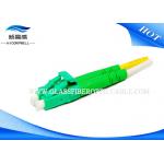 Blue LC PC APC 2.0MM DX UPC APC Fiber Connector For Patch Cord Cable LSZH PVC for sale