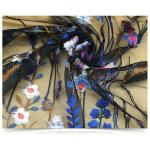 100% Polyester Heavy Floral Embroidered Mesh Lace Fabric For DIY Costume Dress for sale