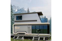 China Comfort And Mobility Mobile Space Capsule With Balcony Modern Design Style supplier