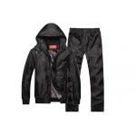 Fashion Style Hooded Custom Youth Sports Apparel Plain Dyed Technics In Black Color for sale