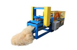 China Horizontal Large Capacity Factory Direct China Firelighter Wood Wool Making Machine supplier