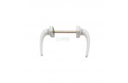 China White Door Window Double Sided Handles Modern Design Aluminum Alloy Materials supplier