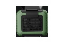 China Push Button Control Waist Hanging Fan Air Cooling 256g 100x40x98mm supplier