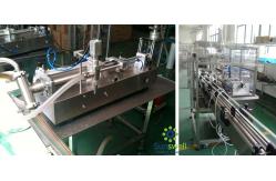 China High Frequency Piston Filling Machine Compact With Rotary Transmission supplier