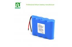 China Rechargeable Lithium Battery Power Pack 18650 7.4V 4400mAh For Warm Carpet supplier