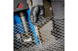 China High Strength Expanded Metal Wire Mesh Diamond Stretch Perforated Metal Mesh supplier