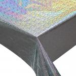 Custom Glitter Printed Tablecloth 137x274cm For Party for sale