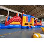 Children Inflatable Bounce House And Slide Customized With Pool Stopper