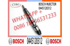 China 0445120312 High quality new diesel engine parts common rail fuel injector 0445120312 supplier