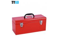 China Cold Rolled Steel Metal Tool Storage Box With Sturdy Carry Handle supplier
