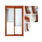 Powder Painted Aluminium Glass Sliding Doors / Aluminum Window Frame Extrusions for sale