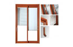 China Powder Painted Aluminium Glass Sliding Doors / Aluminum Window Frame Extrusions supplier