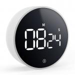 1.1 Inch Digital Kitchen Timer LED Twist Setting Magnetic Backing