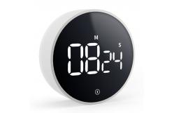 China 1.1 Inch Digital Kitchen Timer LED Twist Setting Magnetic Backing supplier