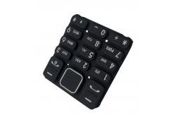 China Small Remote Control Silicone Rubber Button With Conductive Particles supplier