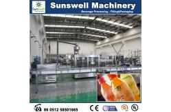 China Automatic Hot Filling Machine , Glass Bottled Grape Juice Making Machine supplier