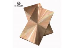 China 727 X 142mm C17200 / C17300 Beryllium Copper Plate For Spring Connectors supplier