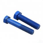M2-M52 Colorful PTFE Coating Hex Head Bolt with Full / Half UNC / UNF / BSW Thread for sale