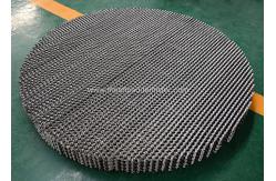 China 125y Metal Sheet Structured Packing In Distillation Column 316l Dn2400 * 150 Mm supplier