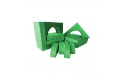 China Flexible Seating Modular Play Sofa Couch For Playroom With Waterproof Liner supplier