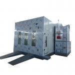 High Quality Gas Heating Car Spray Paint Baking Booth For US Customers for sale