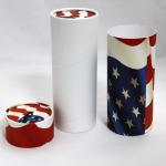 Customised Printing Paper Tube Chocolate Packaging , Gift Packaging,Embossing Printing round canister for sale