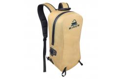 China Customized Yellow TPU Waterproof Backpack For Climbing Camping supplier