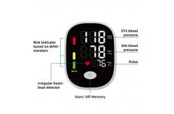 China LCD Display Blood Pressure Monitor Cuff Plastic ABS With Voice Broadcasting supplier