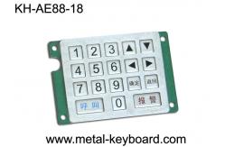 China Customized Keyboard Metal Numeric Keypad with Rugged Stainless Steel Material supplier