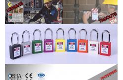 China Steel Shackle Lock Out Padlocks  supplier