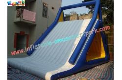 China Customized Inflatable Water Toys / Water Trampoline With Slide For Kids supplier