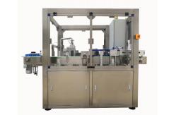 China OPP Vertical Hot Melt Glue Labeling Machine 6000bph for Round Water Bottle supplier