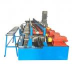 20 Steps Door Frame Roll Forming Machine , Cold Roll Forming Equipment With Hydraulic Cutting for sale