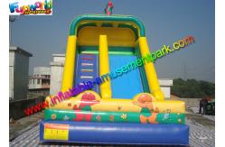 China Water Proof Commercial Inflatable Bouncers / Inflatable Slip And Slide Fire Retardant supplier