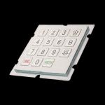 Customized Industrial Metal Keyboard For Dyeing Machine Equipment Operation