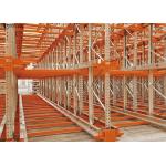 Radio Shuttle Steel Racking System , Storage Intellectual Pallet Rack Shelves