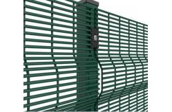 China heavy gauge  Anti climb welded  security fence 358 wire mesh fence supplier