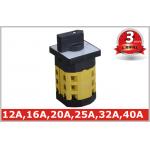 GG Type Round 40A Rotary Transfer Switch for ON OFF Main Power for sale