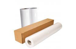 China 200mic Pigment Inkjet Poster Banner Polypropylene 200mic Glossy PP Synthetic Paper Roll supplier