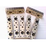 Solid Lubricant Cast Bronze Bearings Silde Block With Immediate Running Velocity for sale