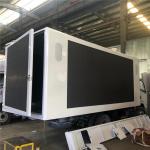 18ft P6 LED Box Truck Full Color 3 Sides Digital Mobile Billboard Advertising for sale