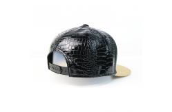 China 3D Embroidery PU Flat Brim Snapback Hats / Hip Hop Fluorescent Cap supplier